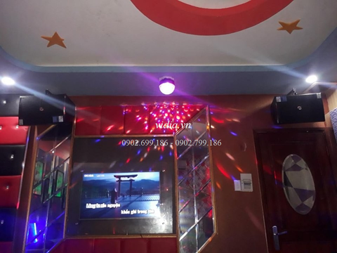 Lắp đặt dàn karaoke kinh doanh cho phòng ca Hoa Khế
