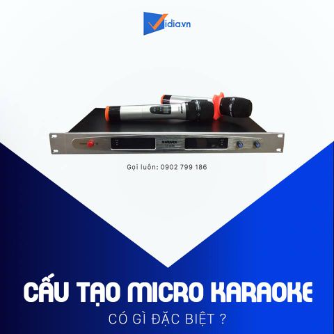 Có gì đặc biệt bên trong cấu tạo của một micro karaoke?