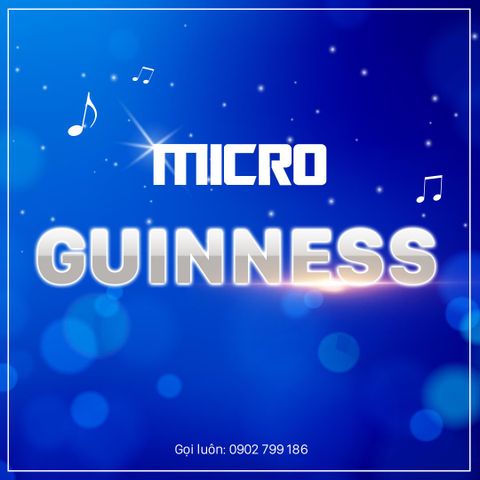 Micro Guinness - Micro Karaoke Không Dây Tốt Nhất Hiện Nay