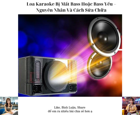 Loa Karaoke Bị Mất Bass Hoặc Bass Yếu – Nguyên Nhân Và Cách Sửa Chữa