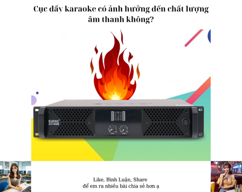 Cách chống cháy cục đẩy khi sử dụng với loa công suất lớn