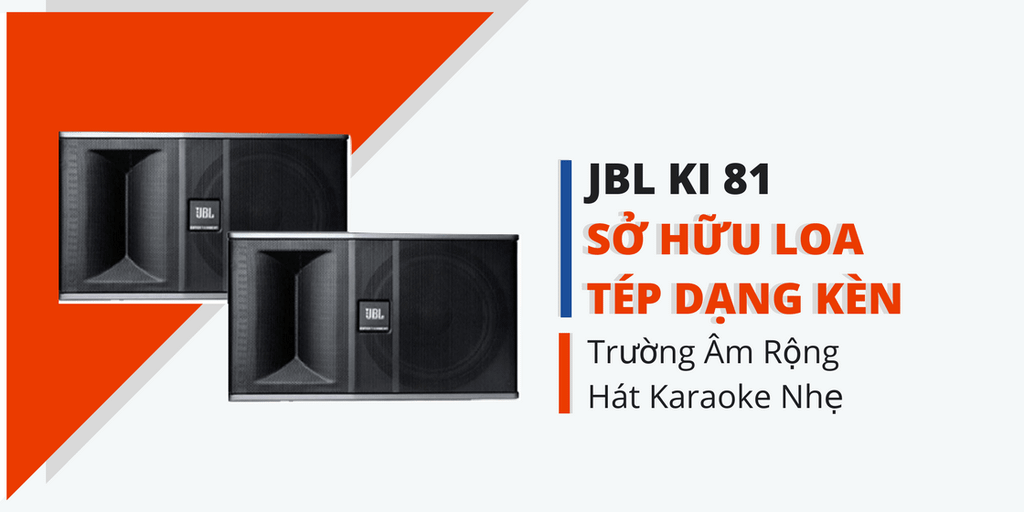 loa karaoke JBL KI 81