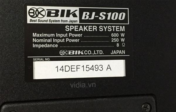 BIK BJ S100