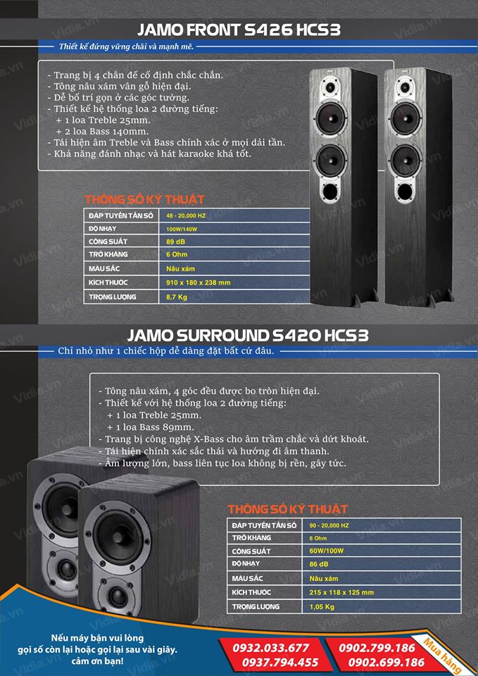 Jamo S426 HCS3