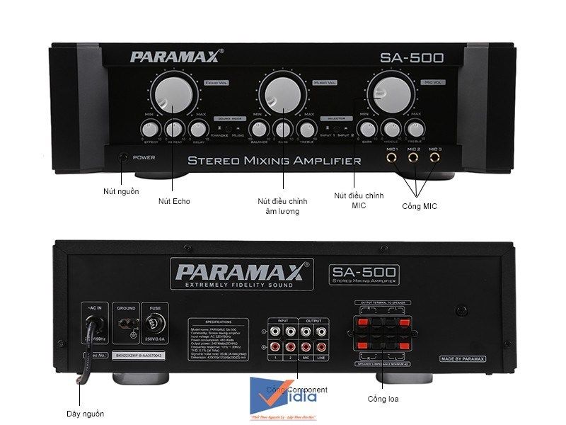  PARAMAX SA-500 