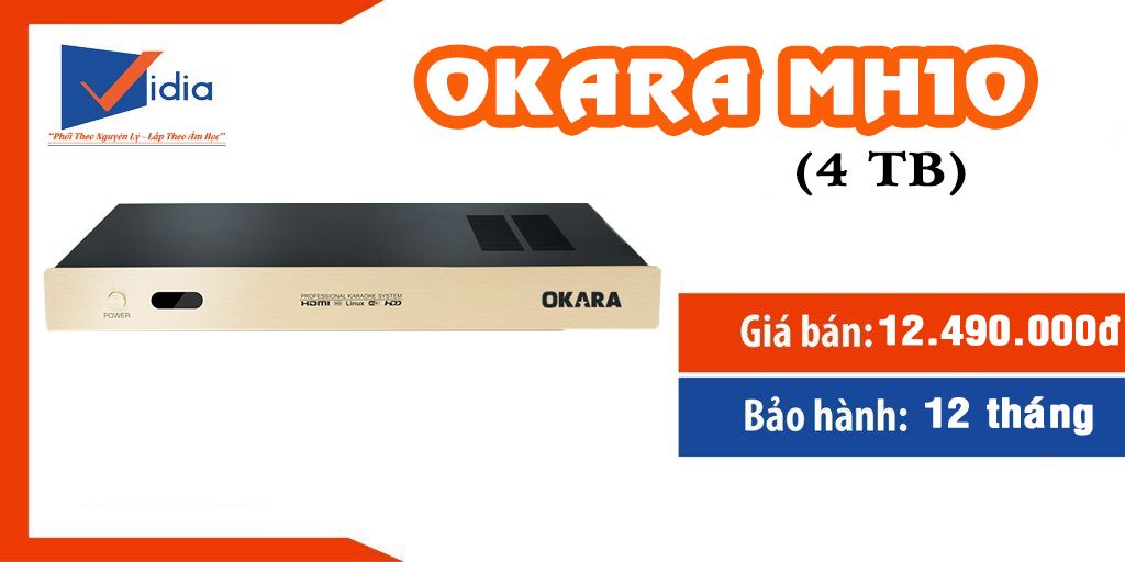 Đầu Karaoke Cao Cấp - OKAMA M10