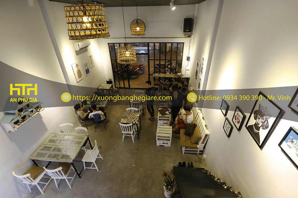 "Hé lộ" 2 ưu điểm của những mẫu bàn ghế cafe đẹp ở Hóc Môn