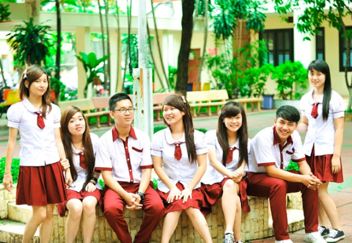 Đồng phục học sinh ở Nha Trang