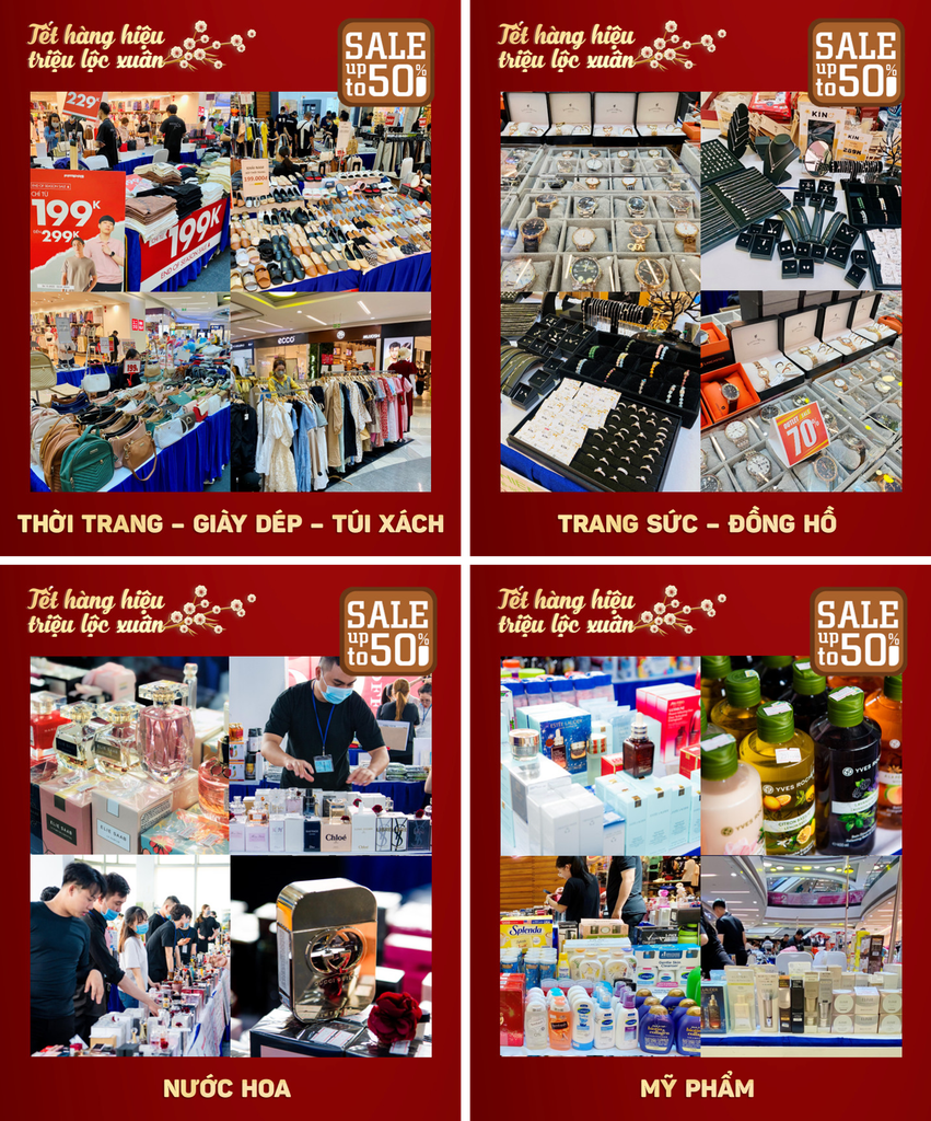 SẮM TẾT HÀNG HIỆU - SALE ƯU ĐÃI LỚN NHẤT NĂM TẠI VẠN HẠNH MALL TỪ 26/1 ...