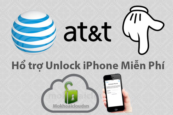 Unlock iPhone AT&T Miễn Phí