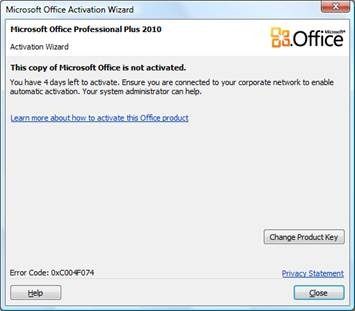 Hướng dẫn Active Microsoft Office 2010