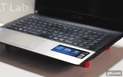 Tạo đế kê laptop chỉ từ que kem cho máy chạy êm và mát hơn