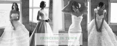 IDY WEDDING BRIDAL DRESS COLLECTION OCTOBER 2020: PRINCESS IN TOWN – ONCE UPON A DREAM