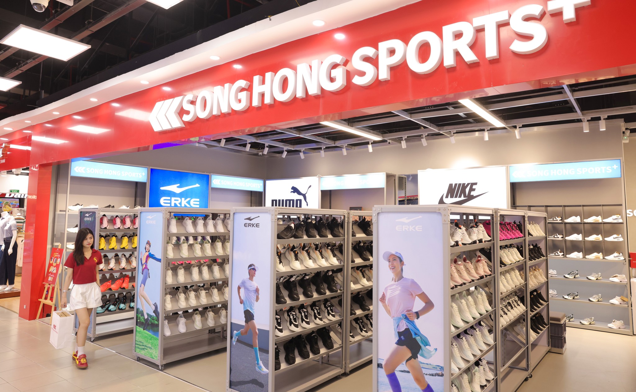 THƯƠNG HIỆU ERKE CÓ MẶT TẠI SONG HONG SPORTS+ – LOTTE MART GÒ VẤP