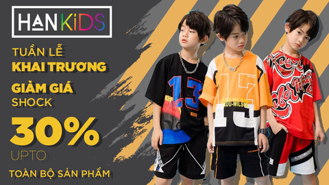 Hankids.vn - Thời trang trẻ em big size cao cấp Giảm giá tới 30%