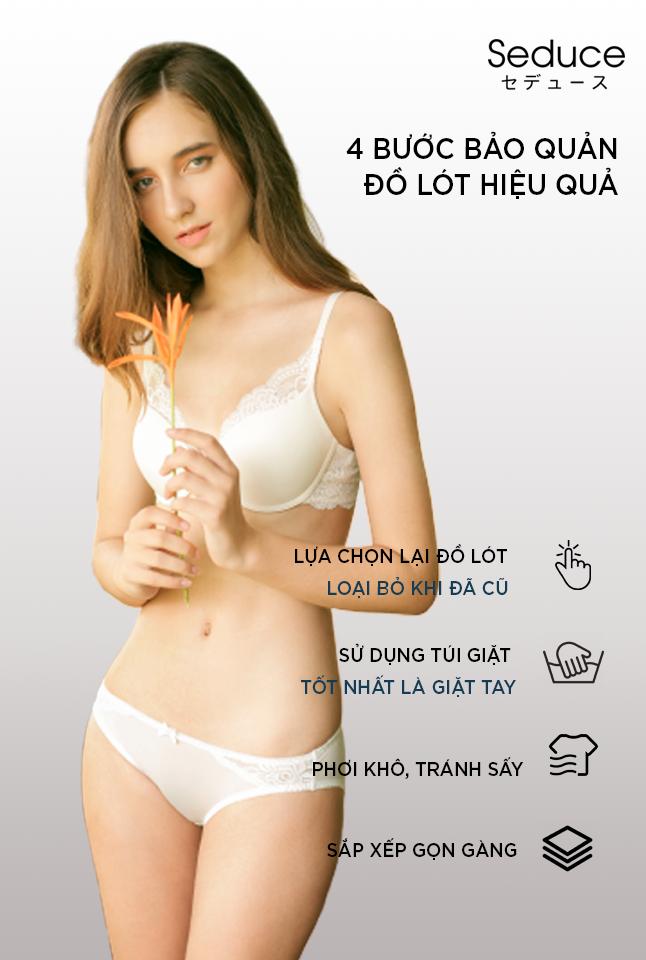 4 BƯỚC ĐƠN GIẢN BẢO QUẢN ĐỒ LÓT