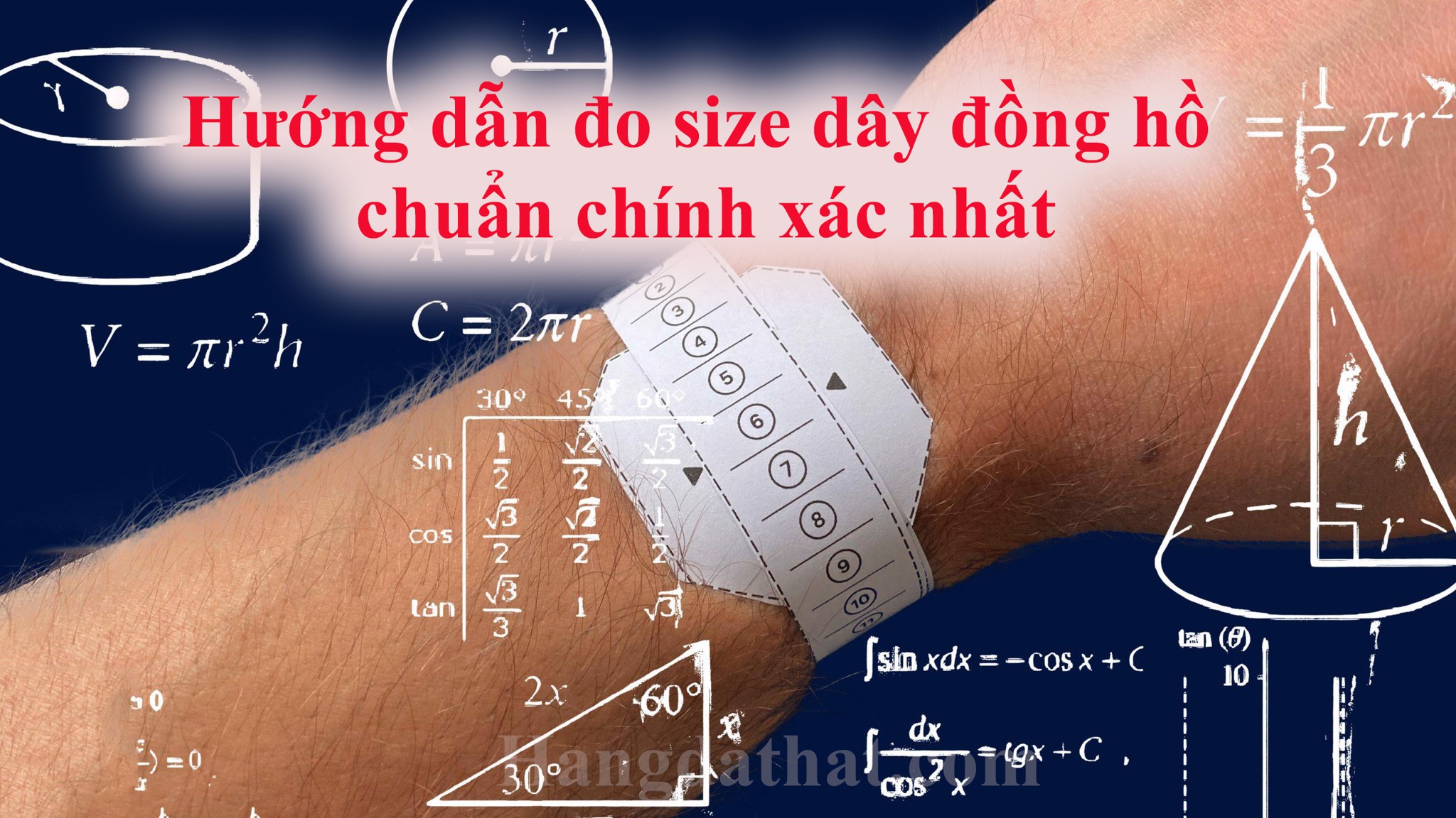 Cách chọn size đồng hồ và mặt đồng hồ hợp với mọi loại cổ tay