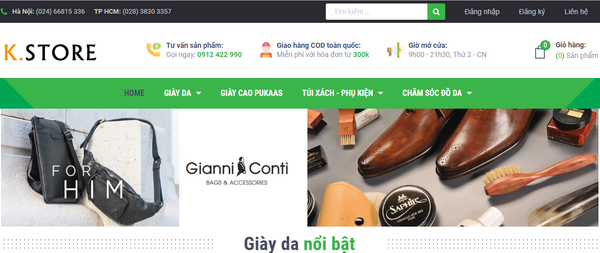 #15 shop giày da nam công sở cao cấp uy tín nhất tại Hà Nội