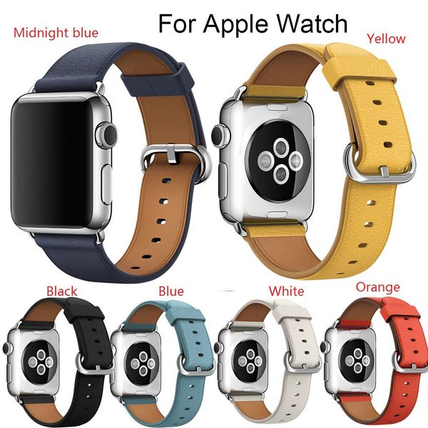 những mẫu dây da đồng hồ Apple Watch đẹp nhất