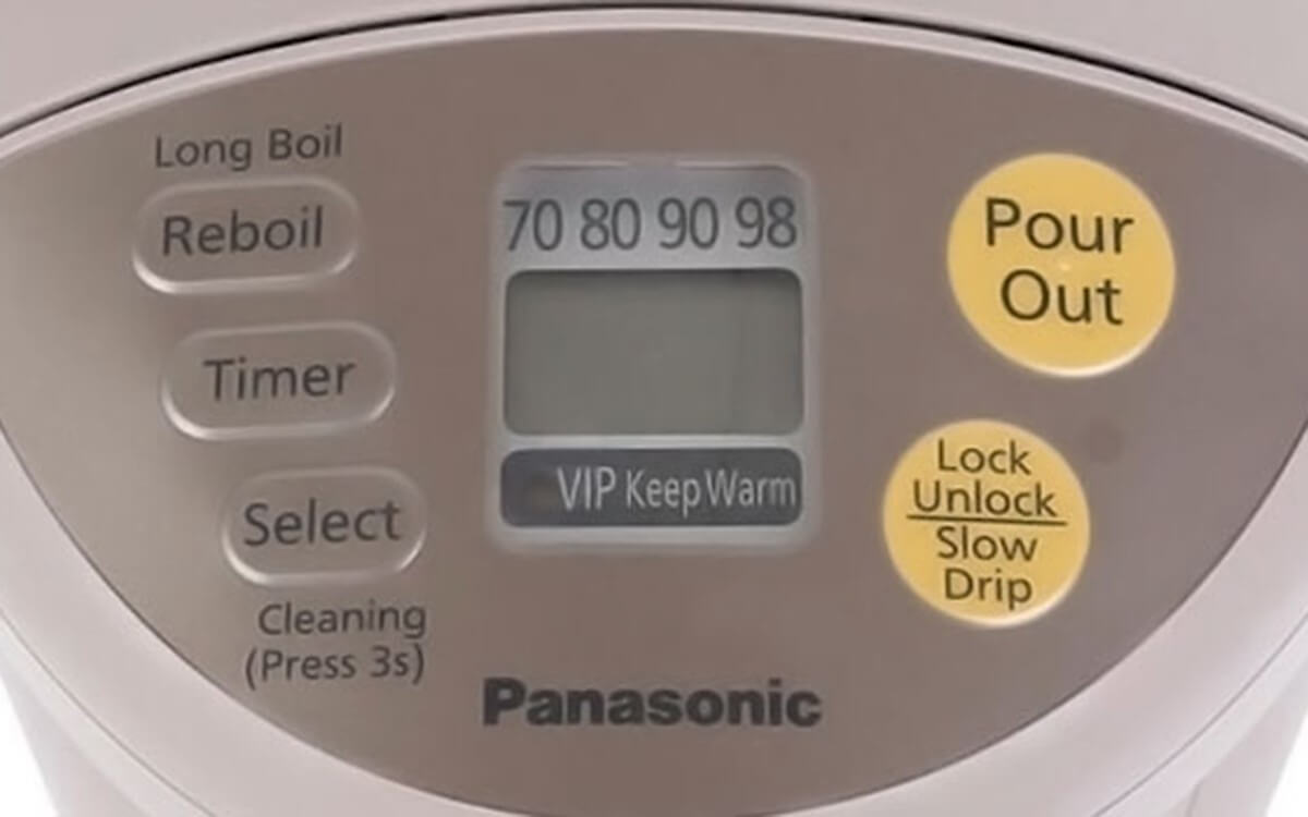 Bình thủy điện tử Panasonic PABT-NC-BG3000CSY 3L Thái Lan