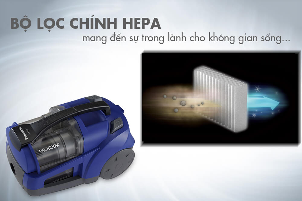 Máy hút bụi Panasonic PAHB-MC-CL561AN46 1600W 2L Malaysia
