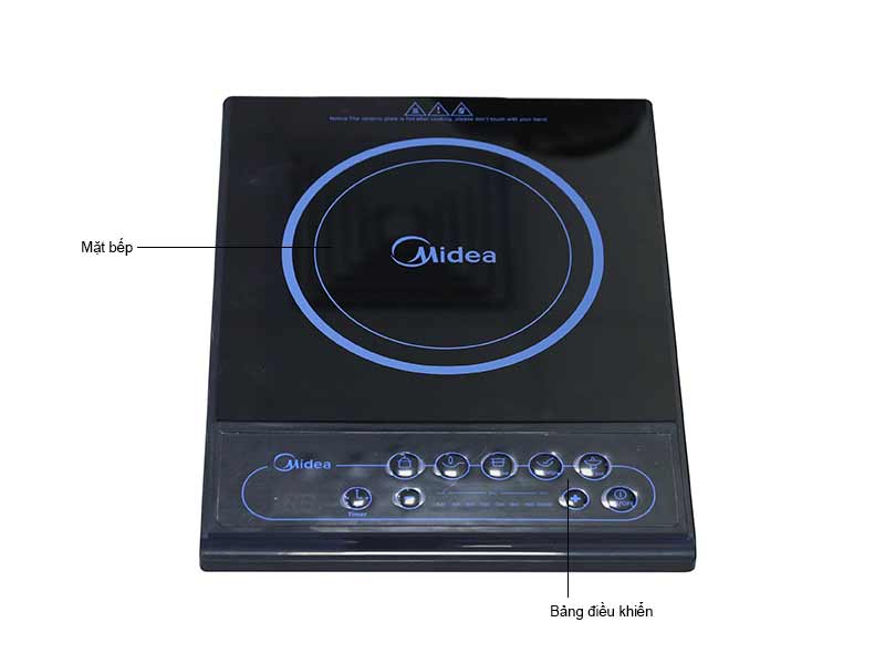 Bếp điện từ Midea MI-B2016DA 2000W