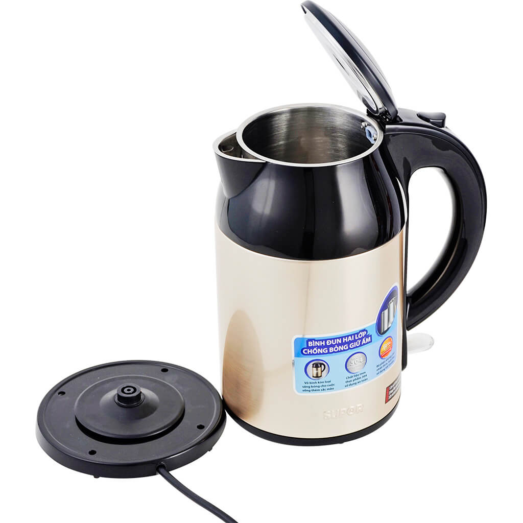 Bình đun siêu tốc hai lớp Supor SWF18S09AVN 1.5L 1800W