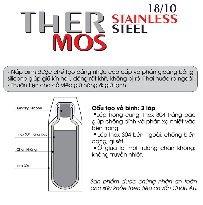 Bình giữ nhiệt Elmich 500ml 5196