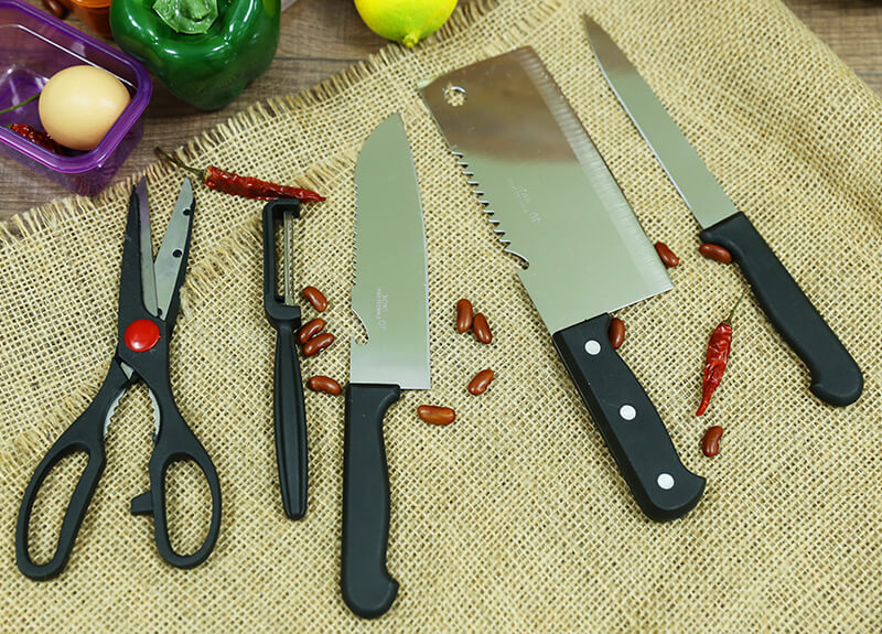 Bộ dao kéo thép không gỉ 5 món JD-BD51