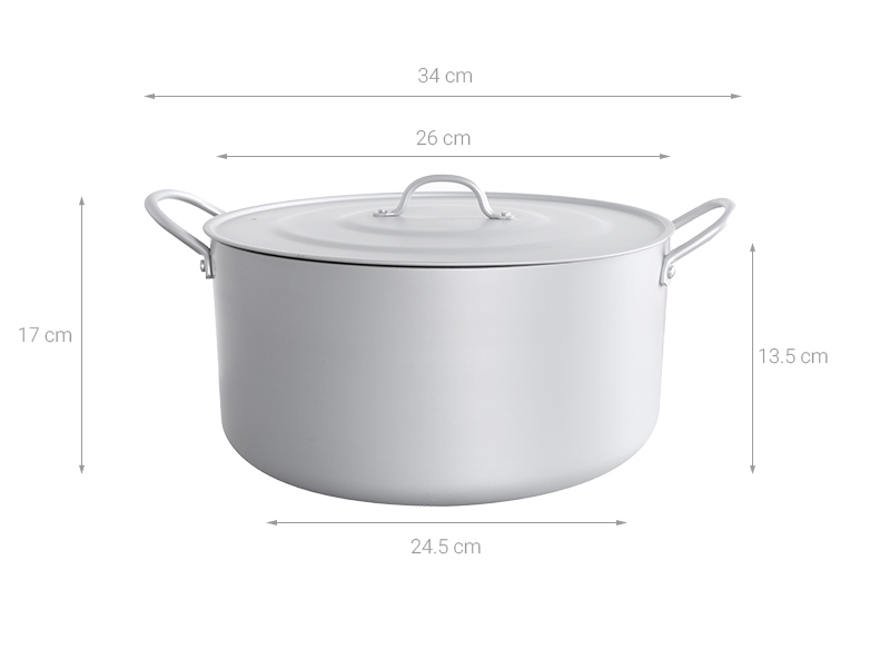 Nồi nhôm oxy hóa mềm 26 cm Supor HT08008-4