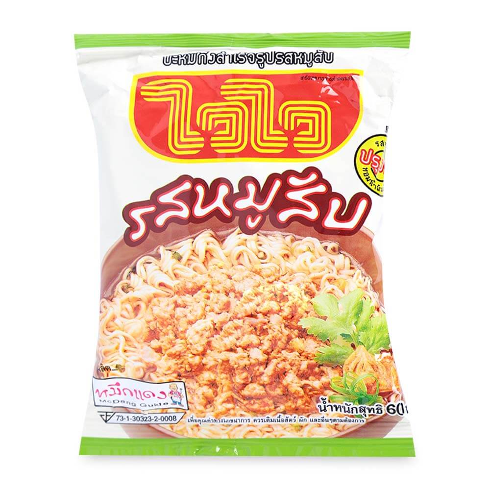 Mì Gói Thịt Heo Bằm Wai Wai 60g