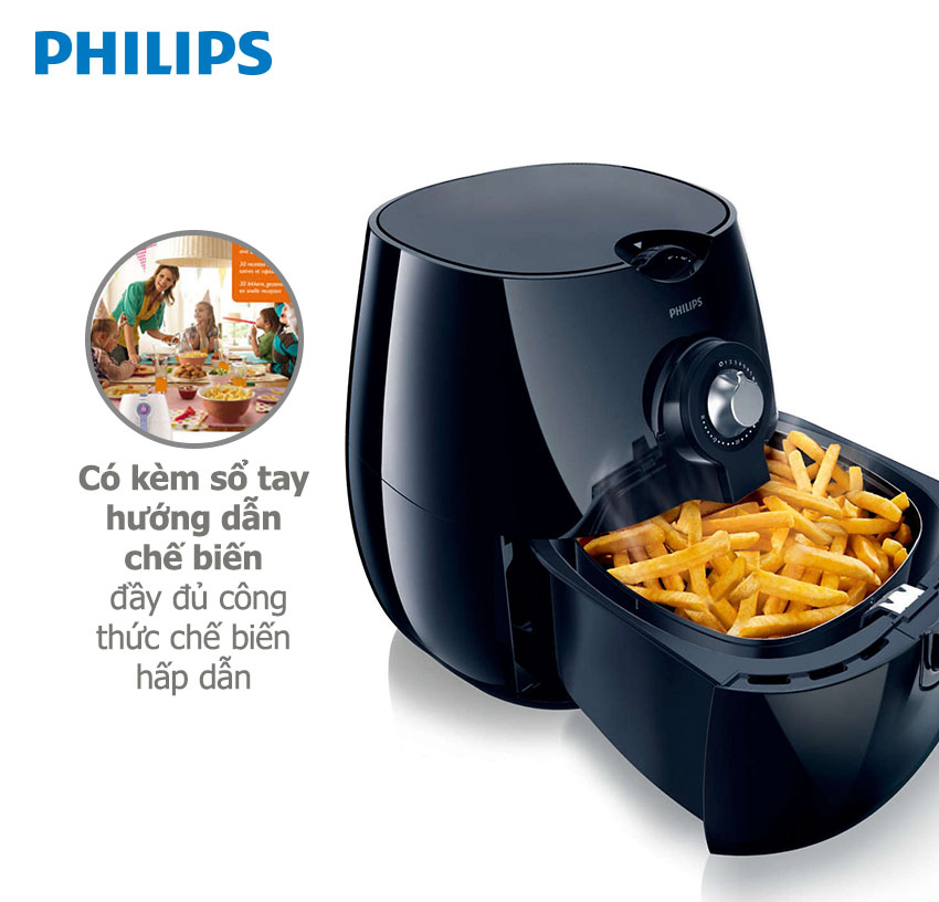 Nồi Chiên Không Dầu Philips HD9220/20 (Cái)