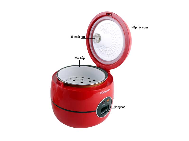 Nồi Cơm điện Kangaroo 1.2L KG822