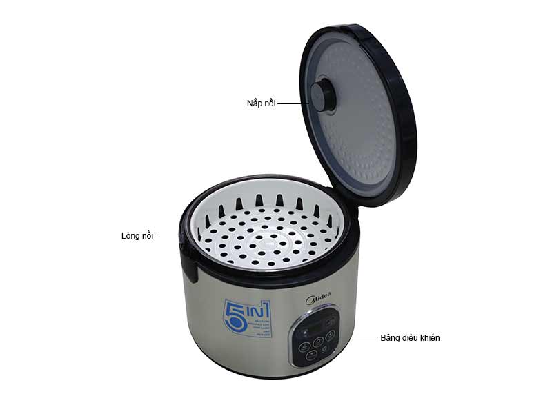 Nồi cơm điện Midea MR-CD1816 650W 1.8L