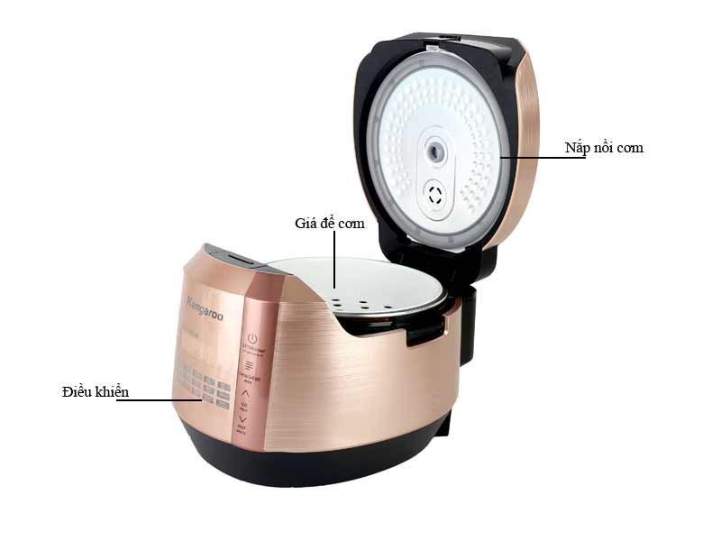 Nồi cơm điện tử Kangaroo KG595 1.8L