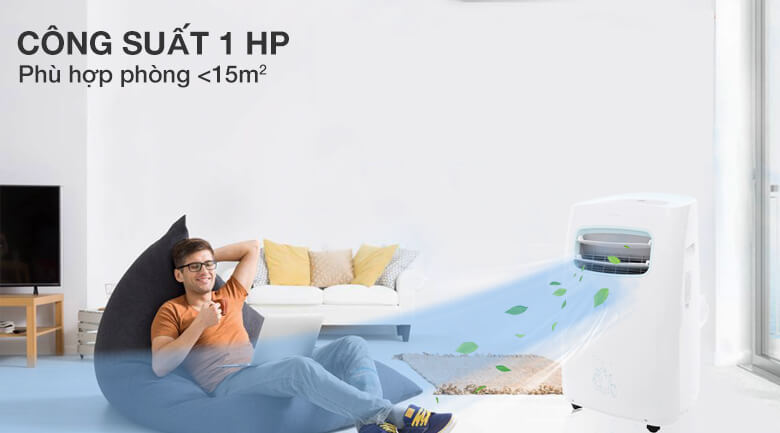 Máy lạnh di động mini Midea MPPF-10CRN1 1.0 HP