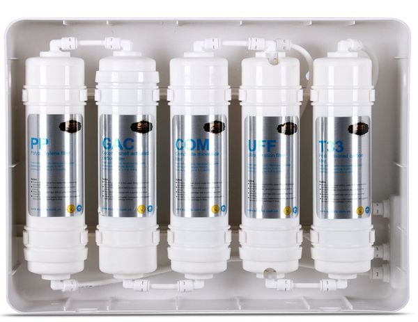 Máy lọc nước uống trực tiếp 5 cấp độ lọc Eurolife EL-UF5 (Gold) + Tặng - SEN VÒI EUROLIFE