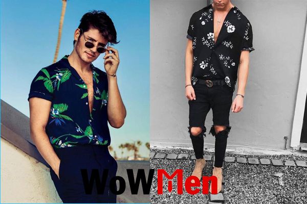 6 Mẫu Áo Sơ Mi Nam Hoa Văn Họa Tiết Đẹp Và Chất