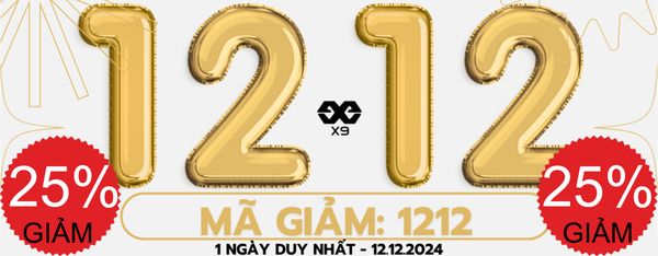 SIÊU SALE CUỐI NĂM - 12.12 - tại X9 Sportswear
