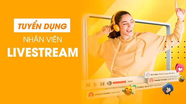 Tuyển Nhân Viên Livestream Đồ Thể Thao Gym Nam - Quận Tân Phú, TPHCM