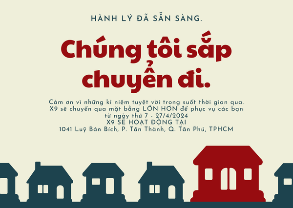 X9 Chuyển shop sang địa chỉ mới ở Quận Tân Phú