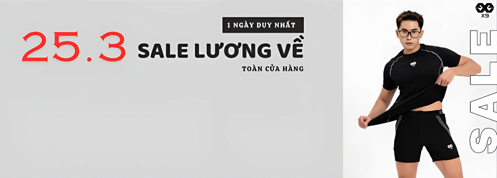 Sale LƯƠNG VỀ - X9 - NGÀY 25 HÀNG THÁNG