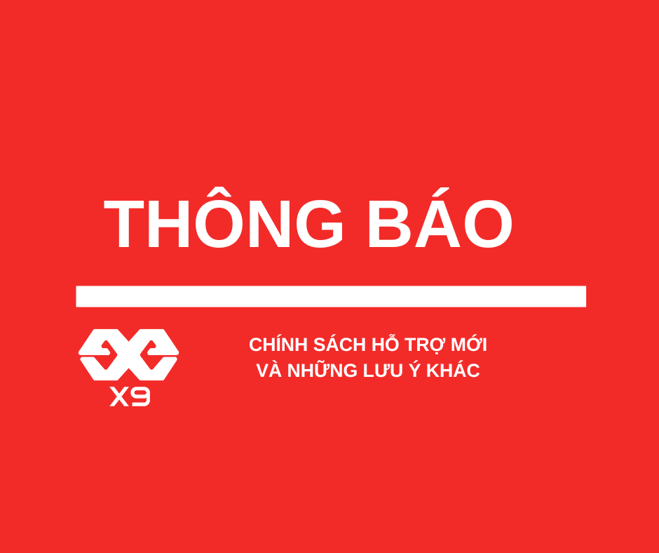 Thông báo thay đổi về hoá đơn và phí giao hàng