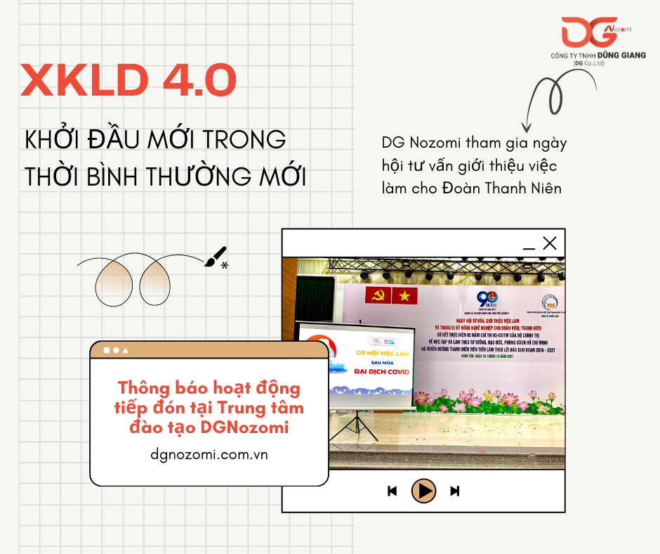 [THÔNG BÁO] HOẠT ĐỘNG ĐÓN TIẾP TẠI CÔNG TY TNHH DŨNG GIANG