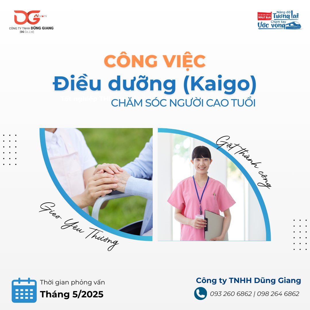 TUYỂN DỤNG ĐIỀU DƯỠNG - CHĂM SÓC NGƯỜI CAO TUỔI
