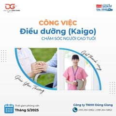 TUYỂN DỤNG ĐIỀU DƯỠNG - CHĂM SÓC NGƯỜI CAO TUỔI