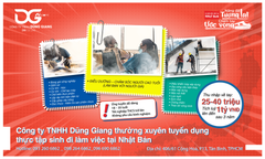 BÙNG NỔ TUYỂN DỤNG THÁNG 7/2021 Ở DŨNG GIANG NOZOMI