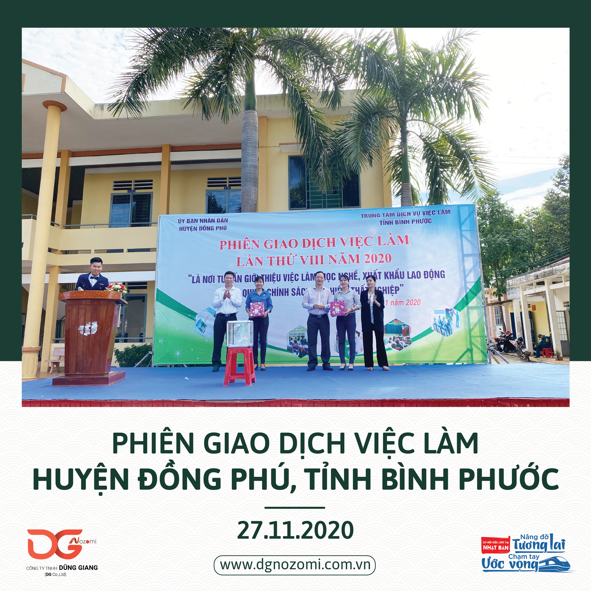 DG Nozomi - PHIÊN GIAO DỊCH VIỆC LÀM HUYỆN ĐỒNG PHÚ, TỈNH BÌNH PHƯỚC