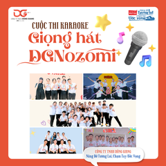 Cuộc Thi Karaoke Giọng hát DGNozomi năm 2023: Hành Trình Sôi Động và Rực Rỡ Của Toàn Thể Thực Tập Sinh