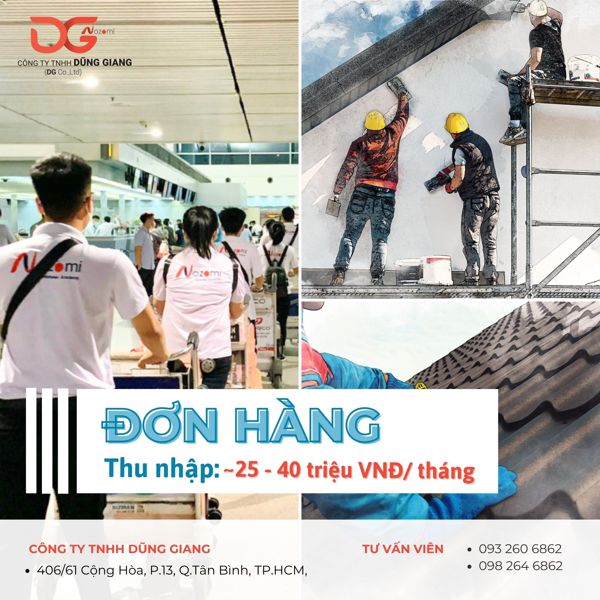 CẬP NHẬT ĐƠN HÀNG MỚI NHẤT, THU NHẬP ~25-40 TRIỆU VNĐ/ THÁNG